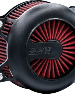 Vance & Hines VO2 Rogue Air Intake Kit Wrinkle Black For Harley 2023-2025