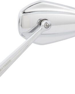 Right Chrome Billet Mini Stocker Mirror