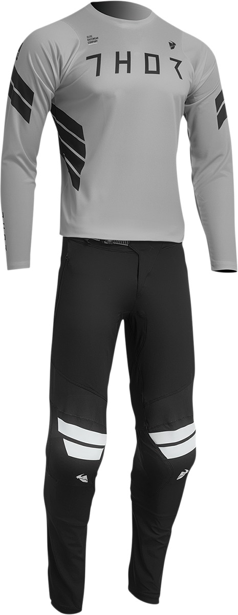 Thor Assist MTB Pants Black White Men's Size 30 - Image 4