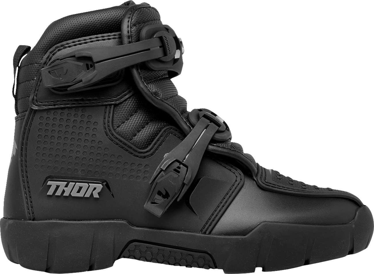 Thor Blitz XRS Boots Black/Gray Size 8 - Image 3