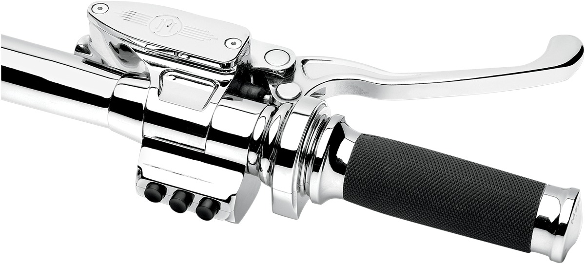 11/16 Front Brake Master Cylinder - Contour - Chrome - Image 4