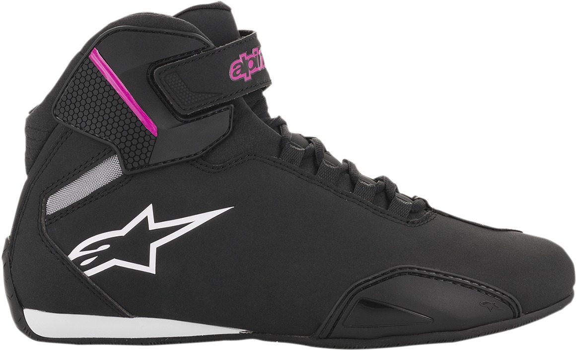 Women's Sektor Street Riding Shoes Black/Pink/White US 9.5 - Image 6