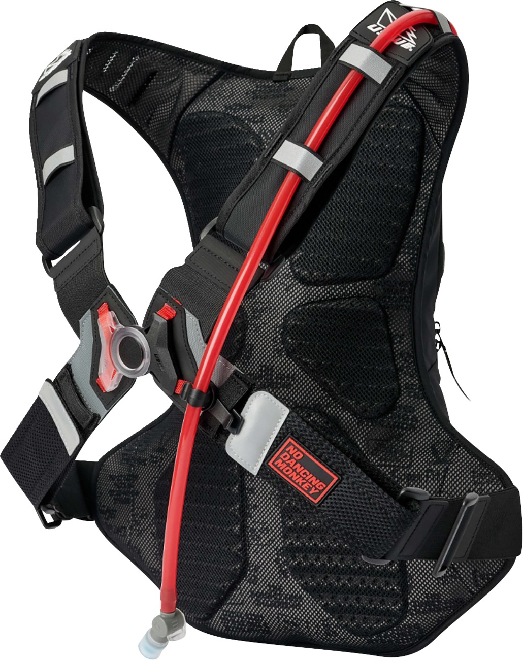 USWE Moto Hydro 12L Hydration Pack Black/Gray 3.0L Bladder - Image 4