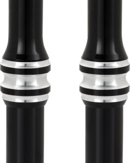 Arlen Ness 10-Gauge Pushrod Covers Contrast Cut