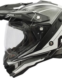 FX-41DS Range Full Face Dual-Sport Helmet Matte Black X-Large