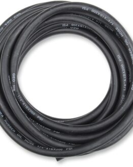 5/16" (8mm) Reinforced Fuel Line / Oil Line - 25 ft. roll - Black