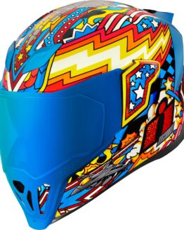 ICON Airflite Flyboy Helmet Blue S Unisex