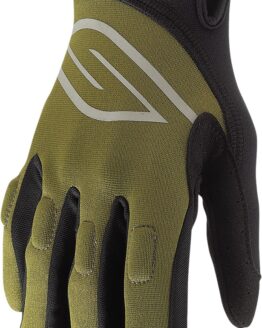 Circuit Perforated Watercraft Gloves - Olive/Black Unisex Adult Medium