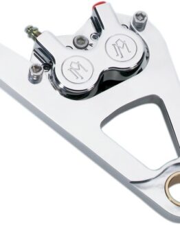 Performance Machine Front 4-Piston Chrome Brake Caliper for 11.5" Discs