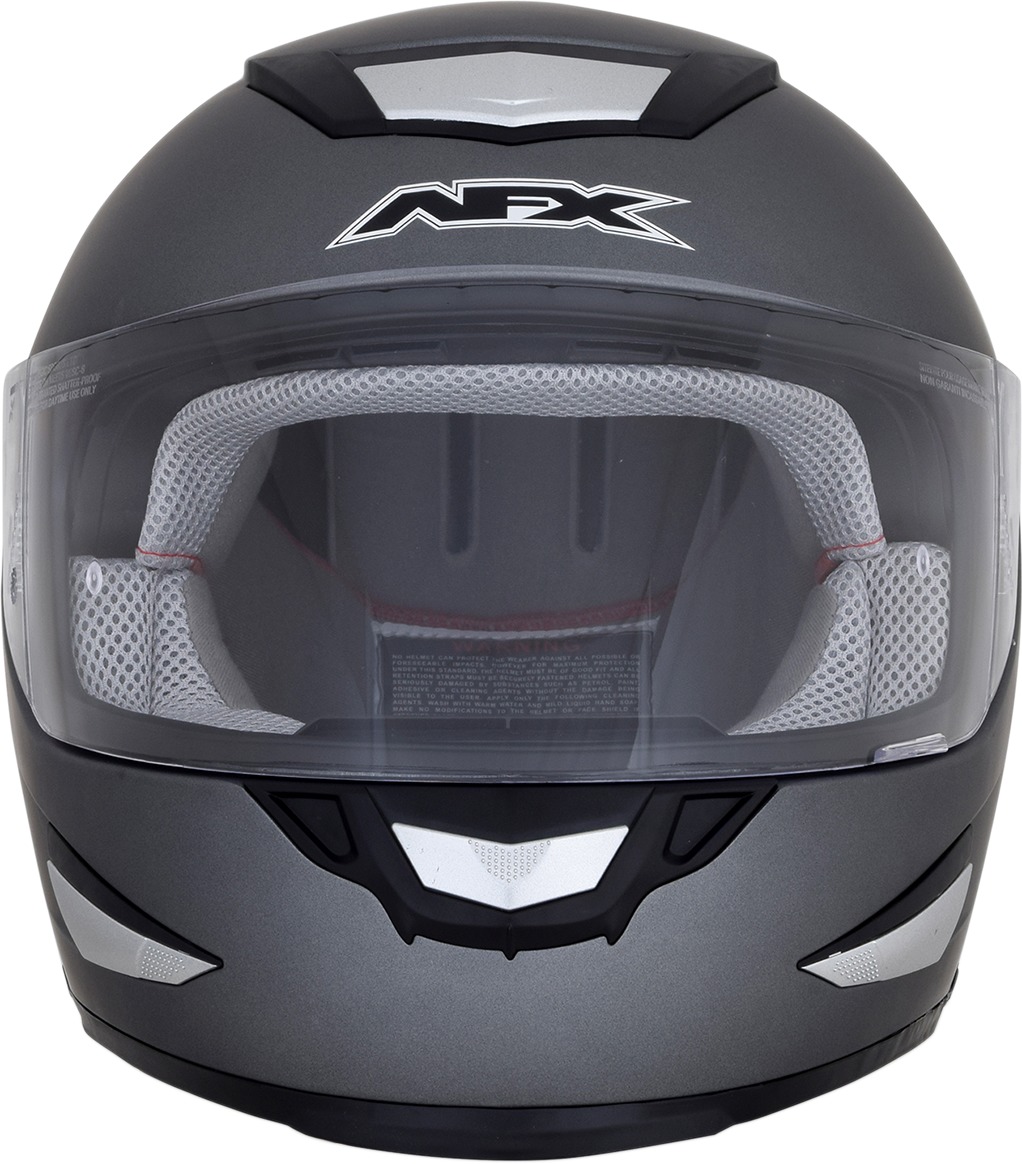 FX-99 Full Face Street Helmet Gray Medium *Open Box* - Image 6