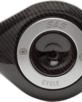 S&S Stealth Teardrop Air Cleaner Cover Carbon Fiber for Custom Models