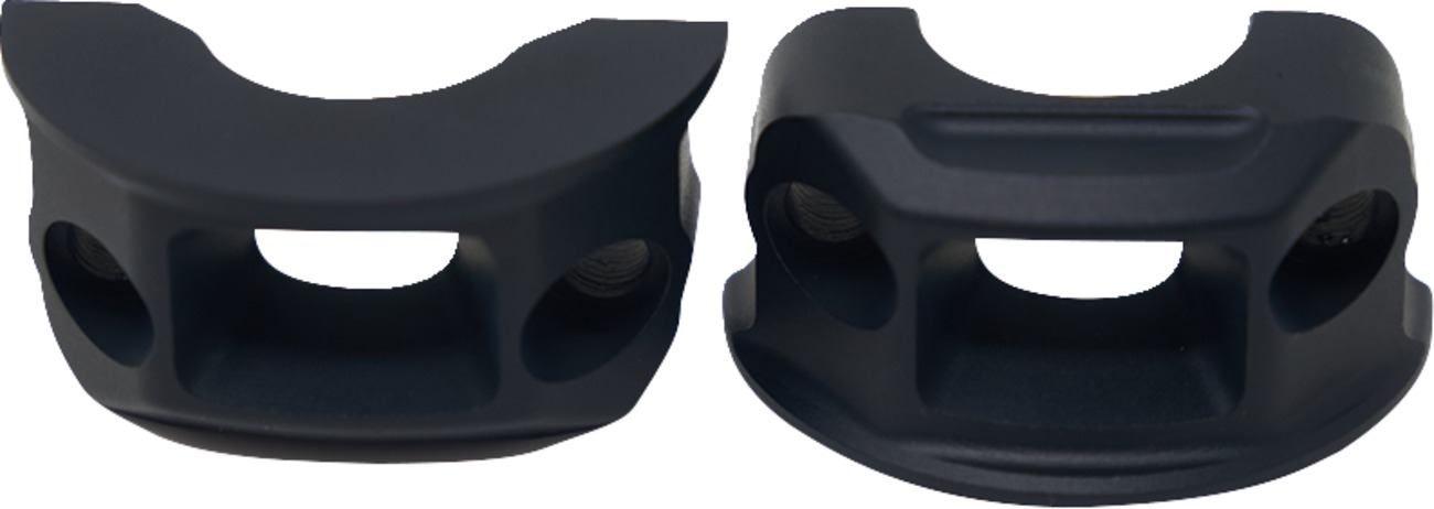 Kodlin USA Perch Clamps Brake/Clutch Black Harley Softail Pair - Image 4