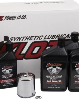 Klotz Harley Evolution Big Twin Oil Change Kit 20W-50 Synthetic
