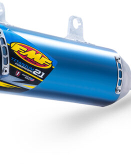 Blue Titanium PowerCore 2.1 Slip On Exhaust Silencer
