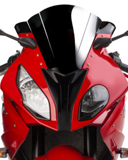 Hotbodies Dual Radius GP Windscreen Solid Black Fits 15-16 BMW S1000RR