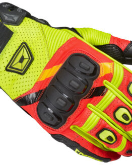 Cortech Manix ST Gloves Red Hi-Viz Small