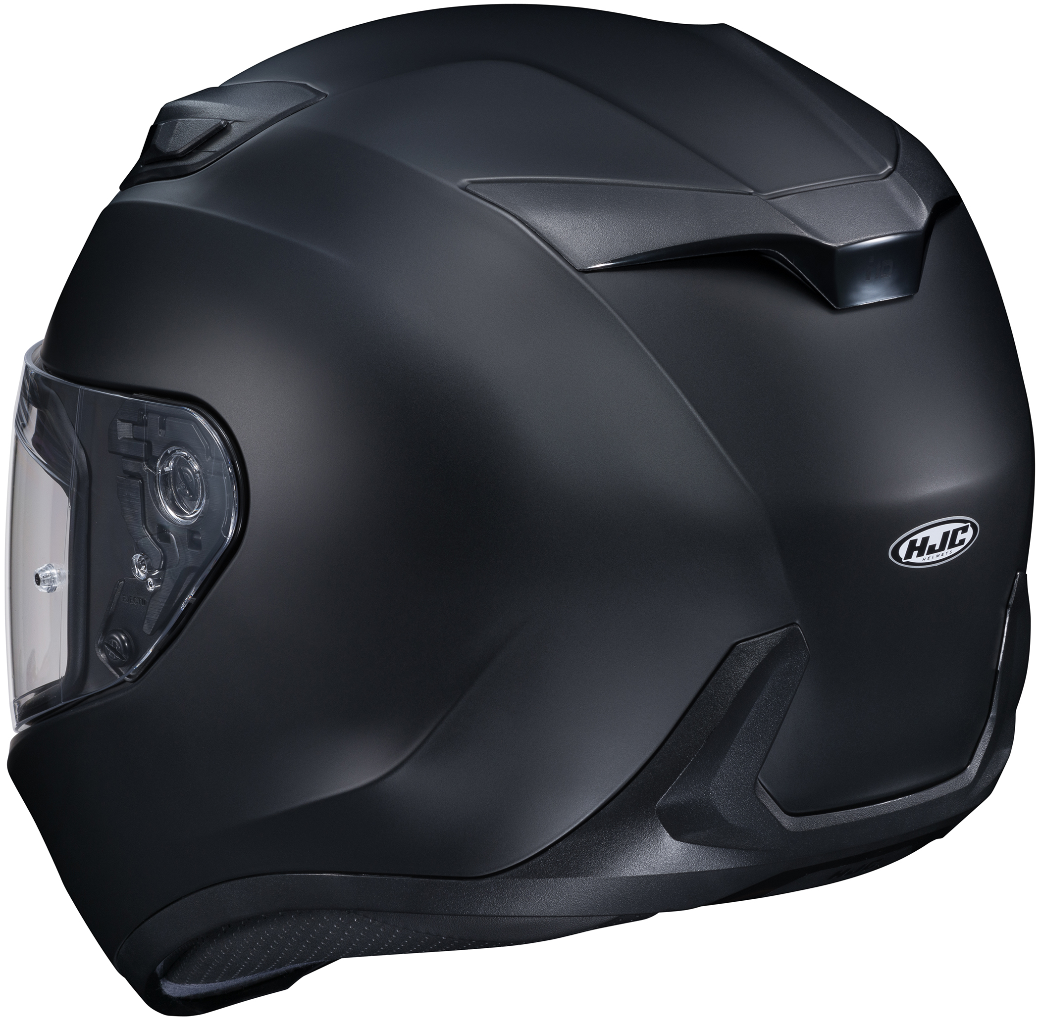 i10 Semi-Flat Black Full-Face Street Motorcycle Helmet 2X-Large - Image 3