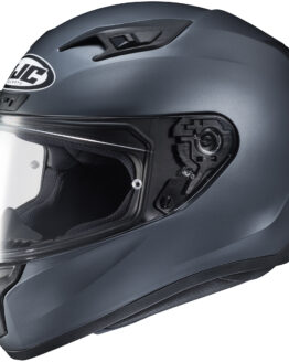 i10 Semi-Flat Anthracite Full-Face Street Motorcycle Helmet Small