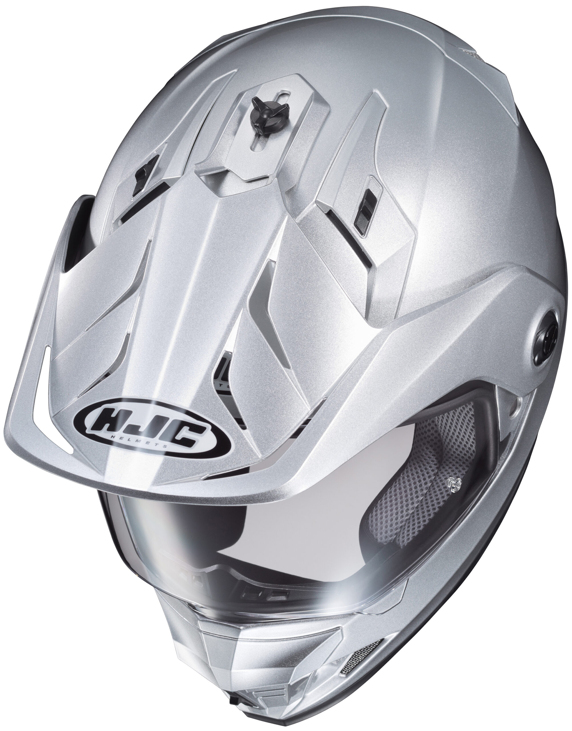 DS-X1 Silver Dual-Sport Helmet X-Large - Image 7
