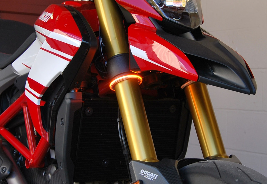 37mm Rage360 Fork Mount LED Turn Signals - Image 3
