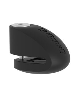 Black Smart Alarm Disc Lock - 6mm Pin w/ Pouch & Reminder