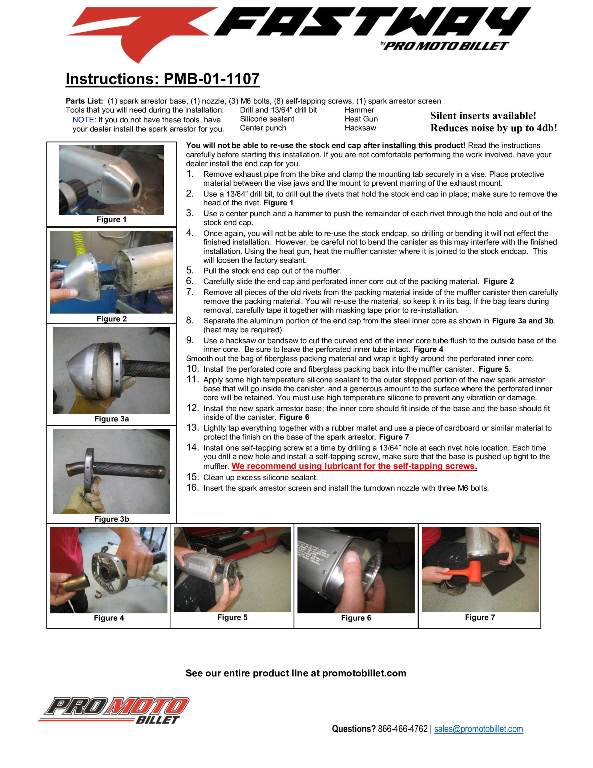 Spark Arrestor Exhaust End Cap - Red - Image 5