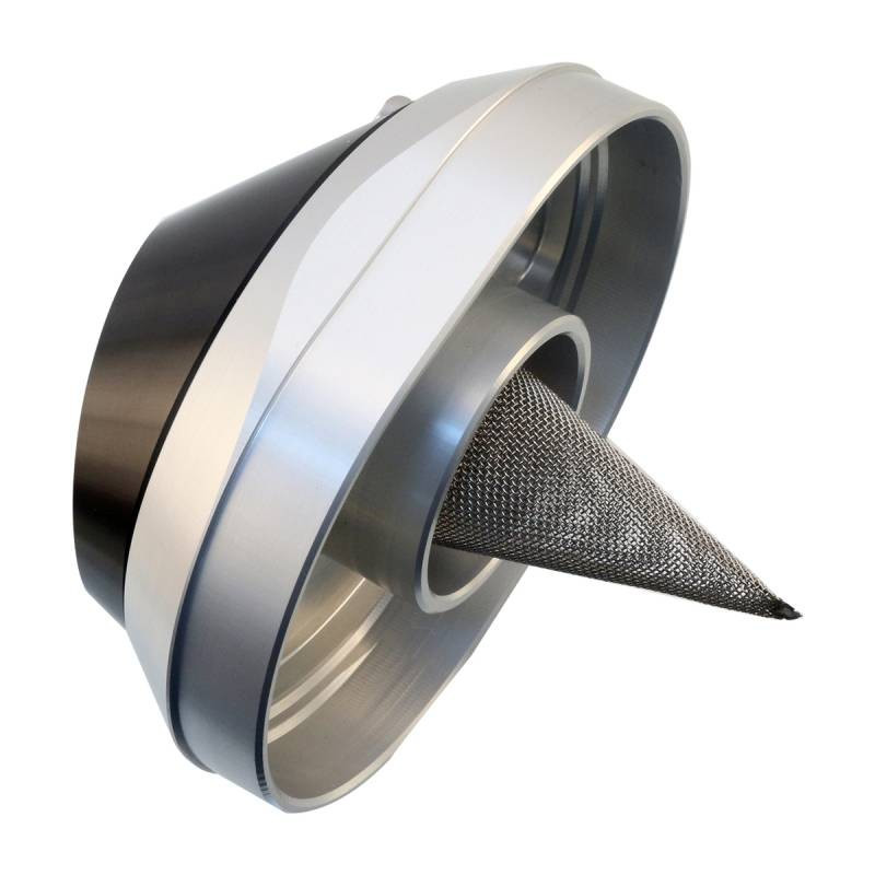 Billet Spark Arrestor Exhaust End Cap - Black - Image 4