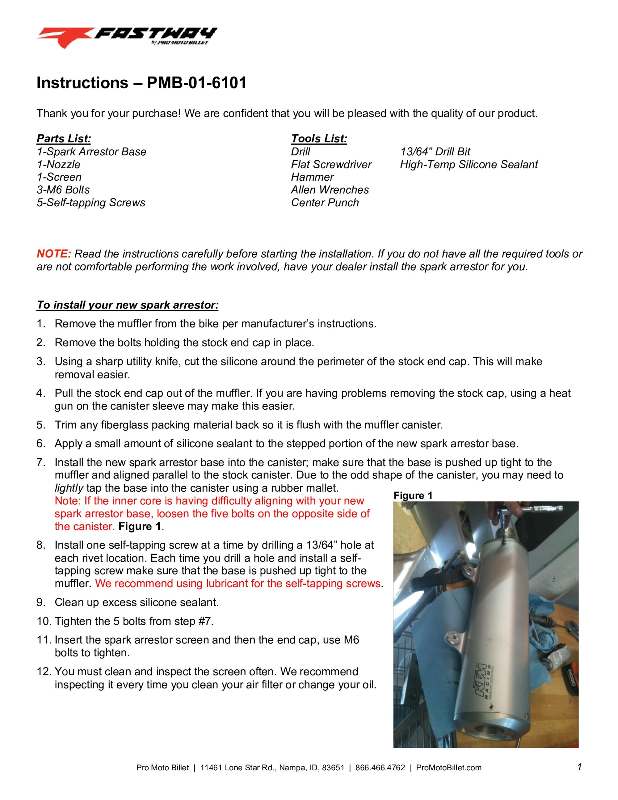 Spark Arrestor Exhaust End Cap - Black - Image 4