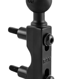 Ram Base - Black Brake / Clutch Resevoir Base with 1" Ball