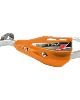 Drop Handguard Handlebar Armor / X2 Protector Kit - 7/8" Orange / Gray