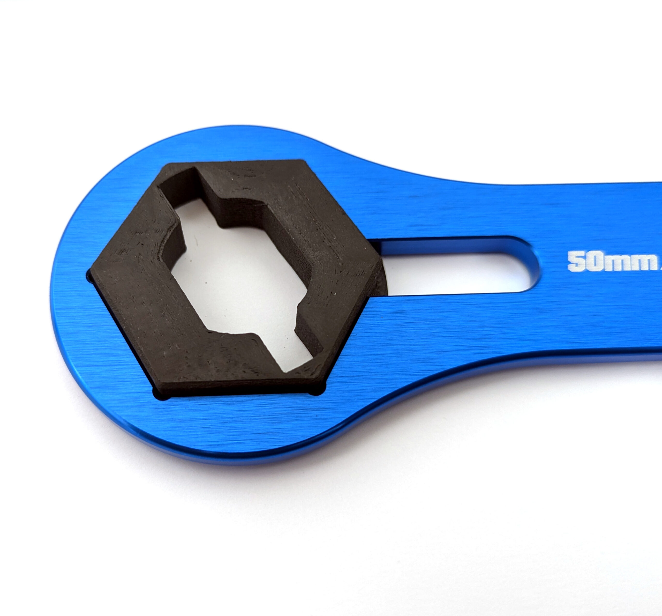 08-0764 50mm Fork Cap Wrench w/ Preload Adjuster Insert For WP Xplor Forks - Image 6