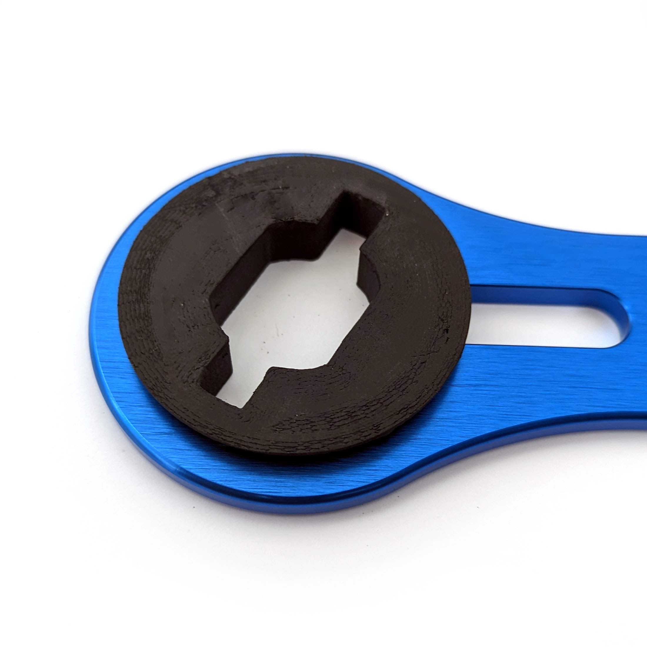 08-0764 50mm Fork Cap Wrench w/ Preload Adjuster Insert For WP Xplor Forks - Image 7