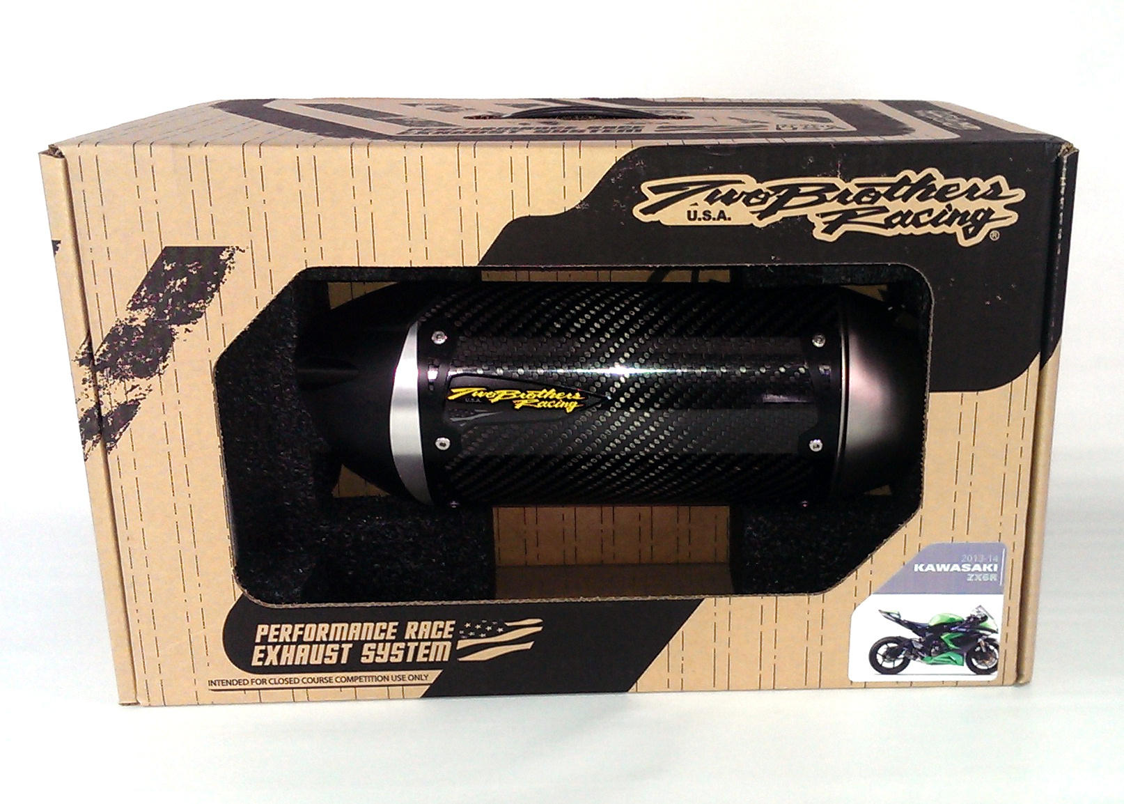 S1R Carbon Fiber Slip On Exhaust - Image 4