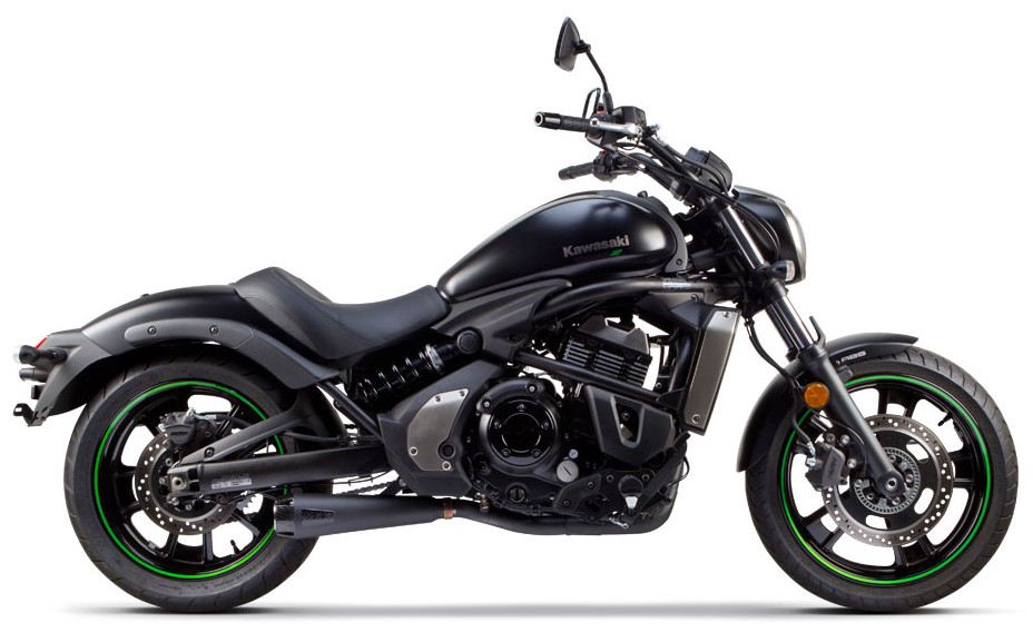 Comp Series 2-1 Black & Carbon Fiber Full Exhaust - Image 4