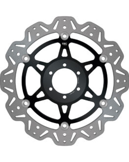 VEE Style Front Brake Rotor - Black Center