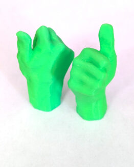 Starcycle Green A-OK Valve Caps - Pair