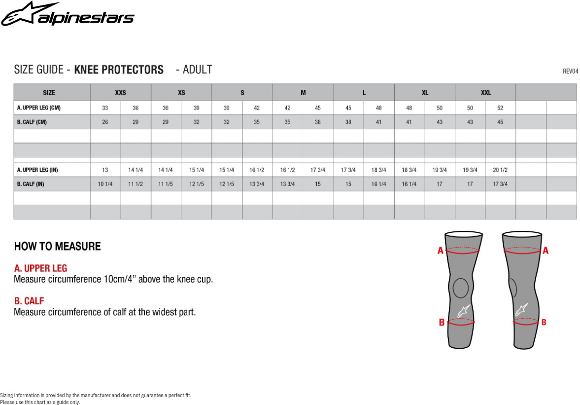 Alpinestars Bionic Flex Knee Protector Black/Red S/M - Image 5