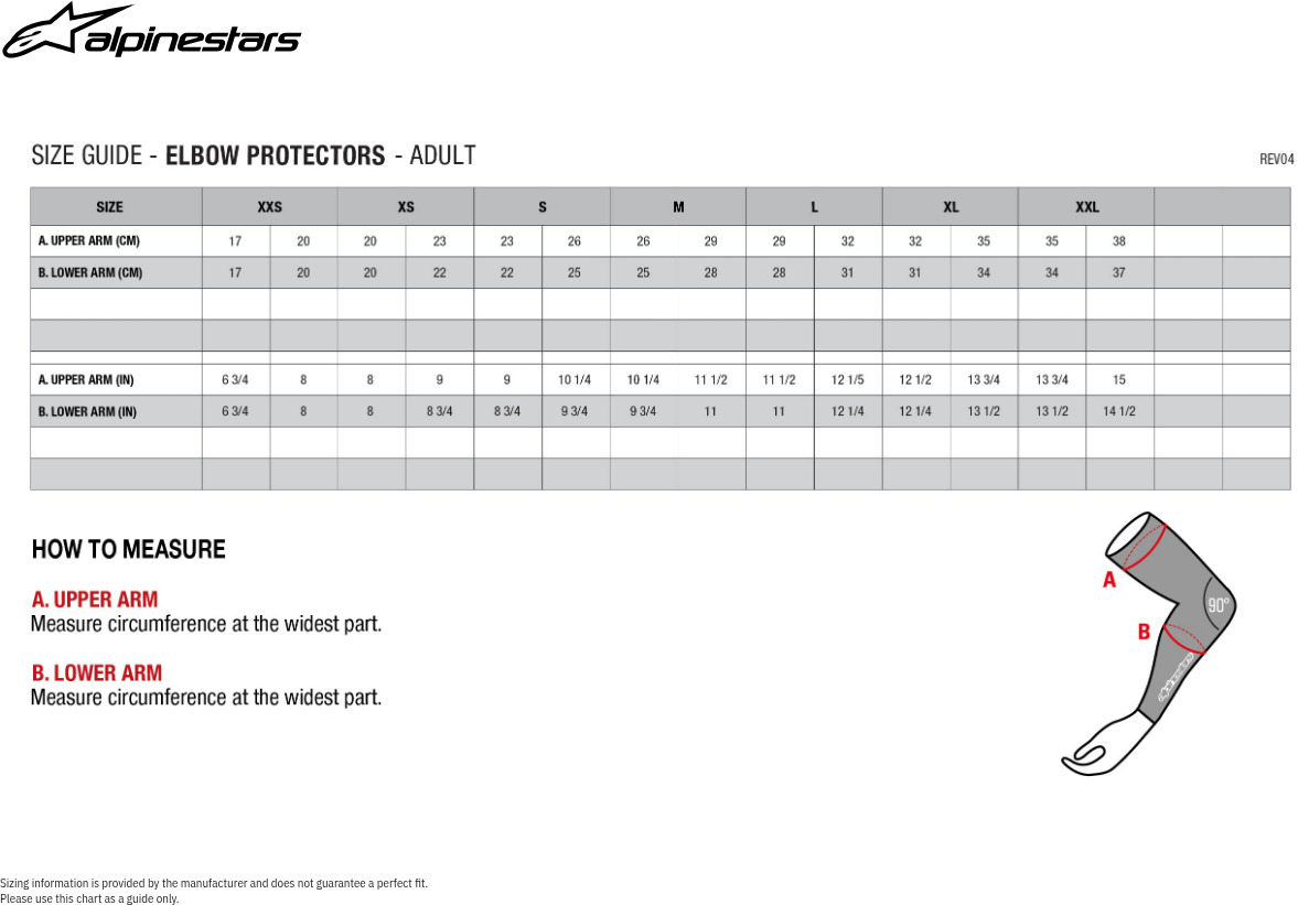 Alpinestars Bionic Flex Elbow Protectors L/XL Black/Red Unisex - Image 3