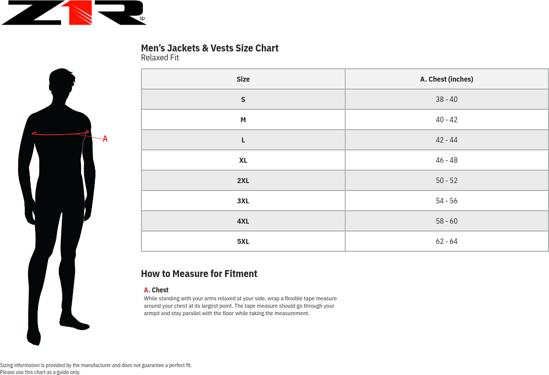 Z1R Waterproof Textile Jacket Black Men's Size S - Image 5