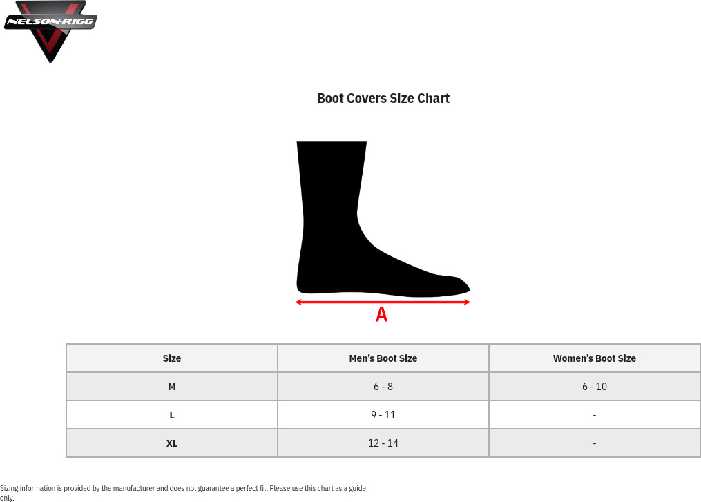 Nelson Rigg Waterproof Rain Boot Covers Medium Black - Image 4