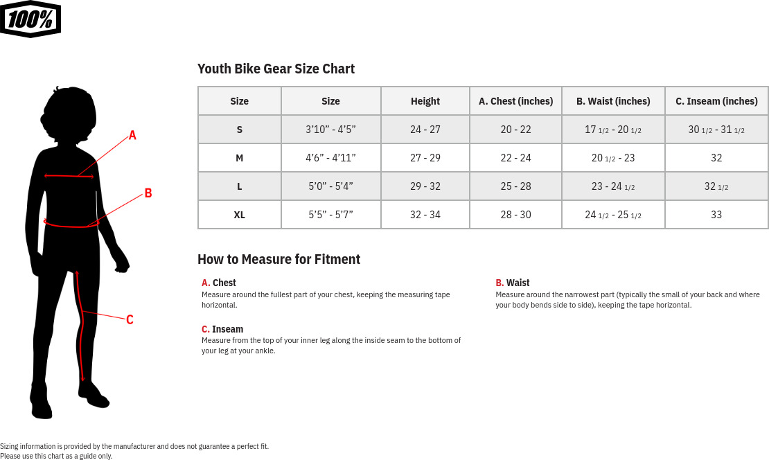 Youth Ridecamp Jersey, Black/Charcoal, Size Large by 100% - Image 3