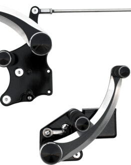 Accutronix Softail Forward Controls TC Black Fits 00-17 Harley Softail