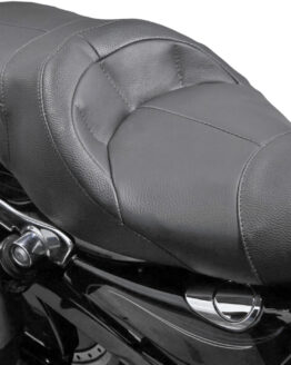 Danny Gray Tristair Vinyl Replacement Seat Black Fits 04-18 Harley Sportster
