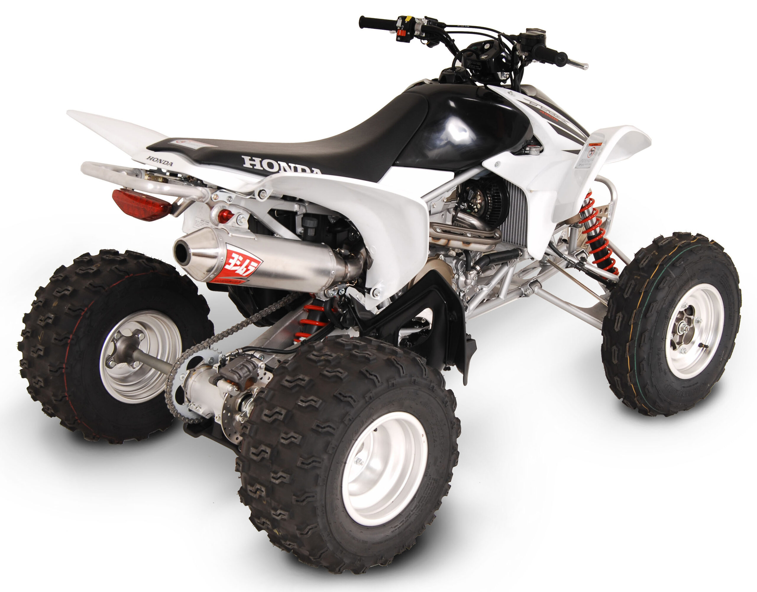 Yoshimura RS2 Full Exhaust Stainless/Aluminum Fits 06-14 Honda TRX450R/ER - Image 3