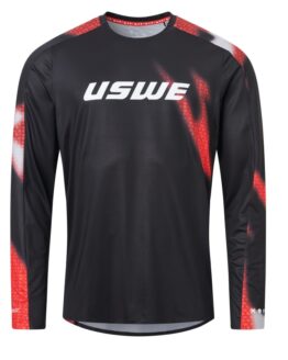USWE Kalk Off-Road Jersey Flame Red - Small