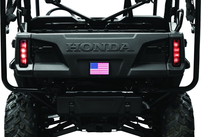 Kuryakyn Freedom Flag LED 4in x 6in Black 2892 - Image 5