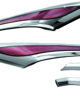 L.E.D. Saddlebag Accent Swoops 12-17 GL1800 Chrome