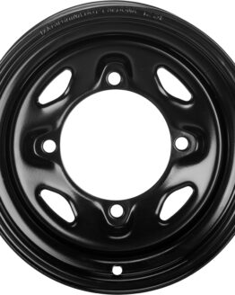 Sedona Steel Wheel 12x7 4/156 4+3 Black 14mm ATV/UTV