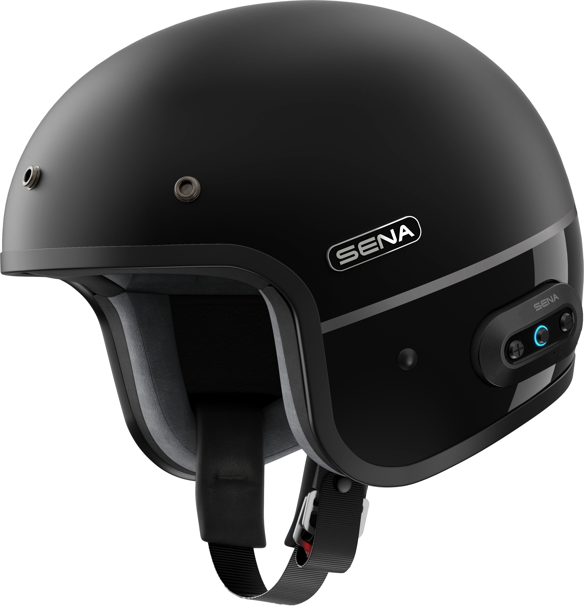 Sena Surge Mesh Helmet Matte Black Small - Image 7