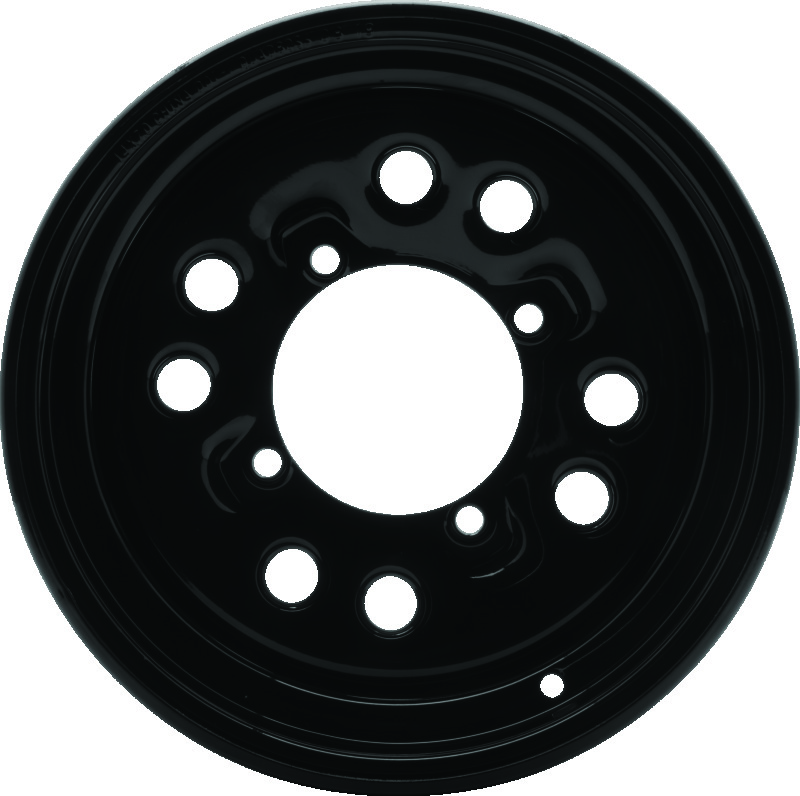 QuadBoss Steely Wheel 14x7 4+3 4/156 Black - Image 3